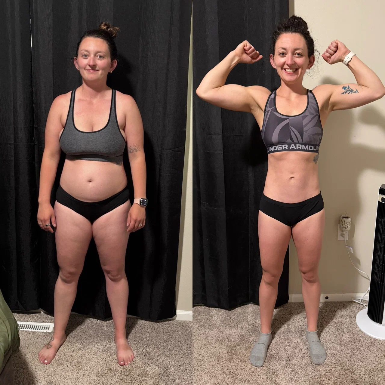 Hannah strength transformation, before and after
